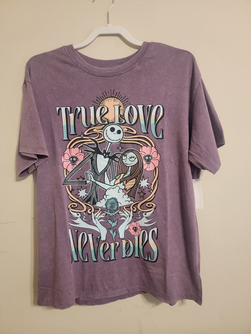 NWT NIGHTMARE BEFORE CHRISTMAS Jack and Sally Tee Tshirt 2X 0115